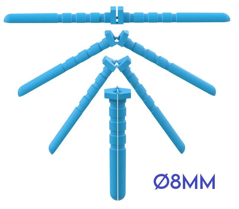 8mm Wall Plug