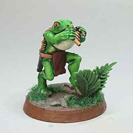 Slaan frogman musician