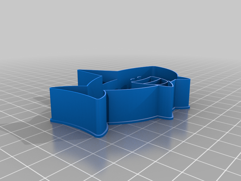 Party shark cookie cutter