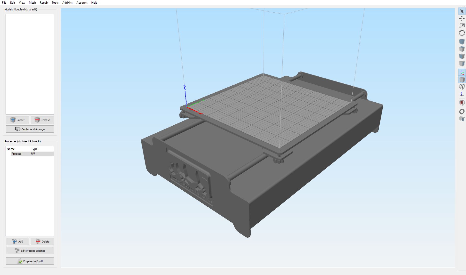 Wanhao Duplicator i3 Plus Template for Simplify3D