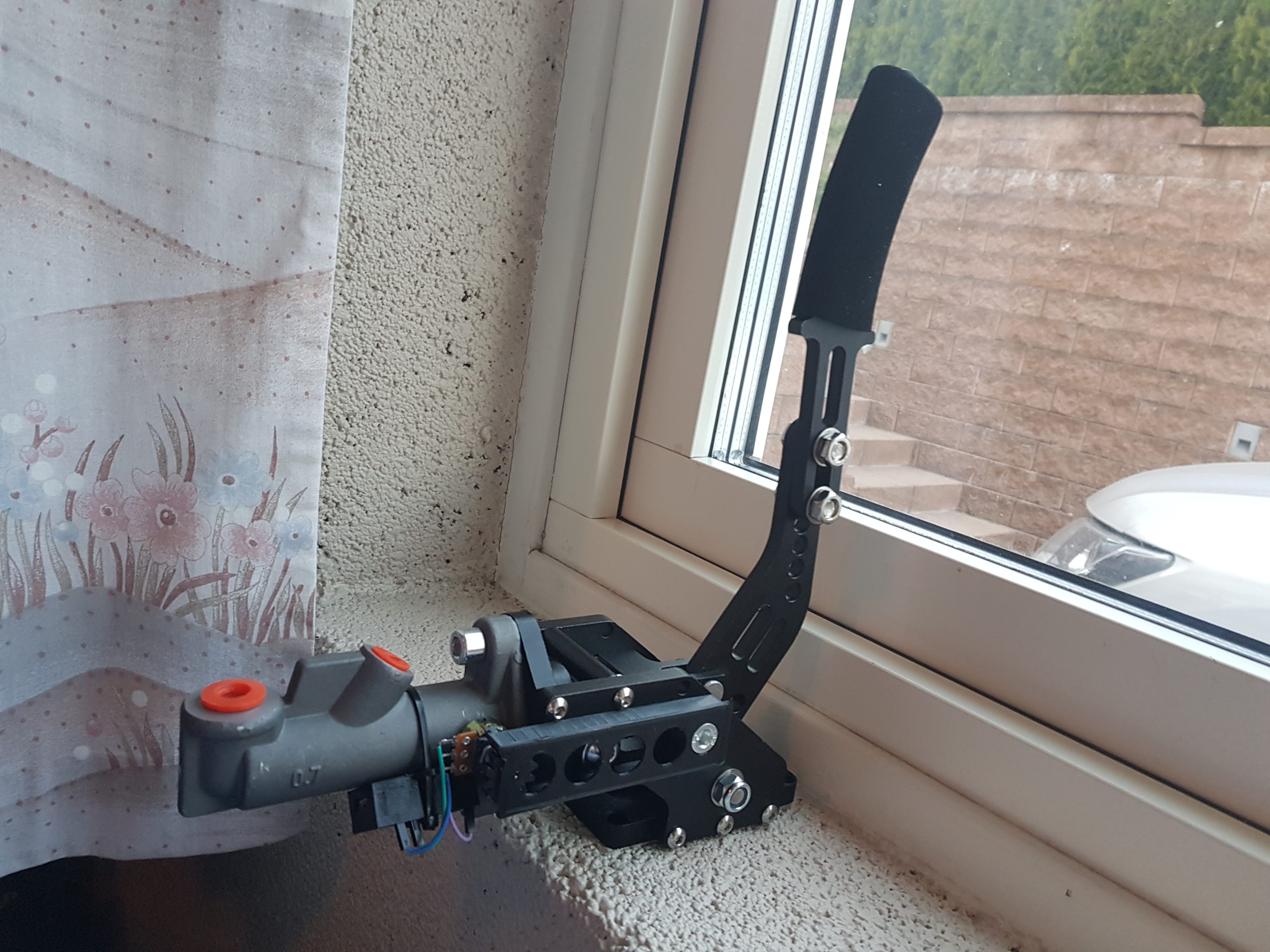 Simracing hydraulic handbrake
