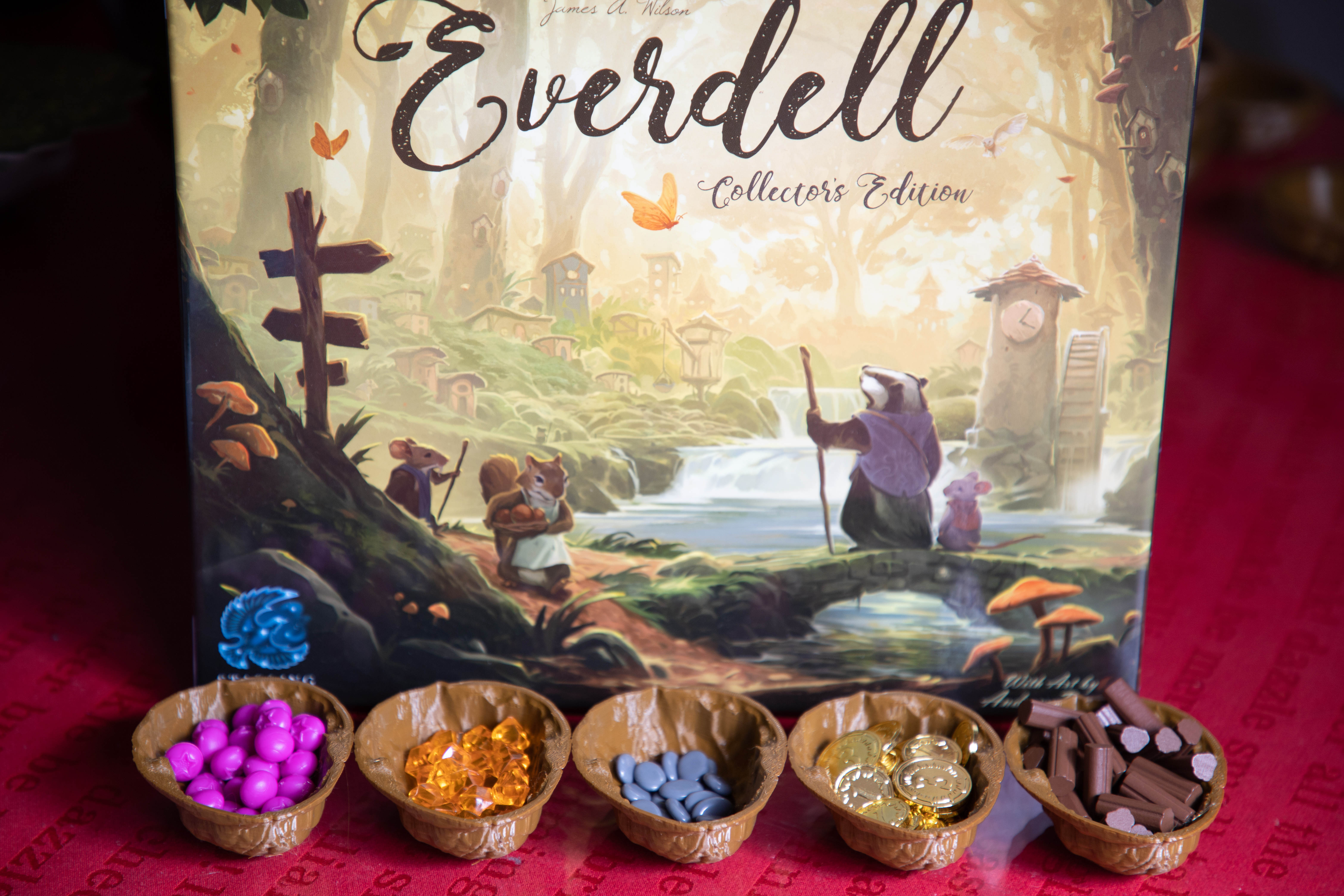 Everdell Walnut - Resource Container
