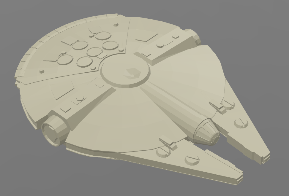 YT-1300 Light Freighter, Center Cockpit Configuration (Magnet)