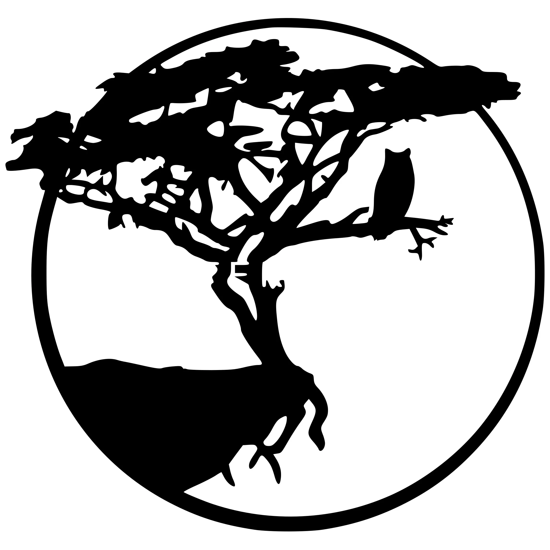Tree wall art