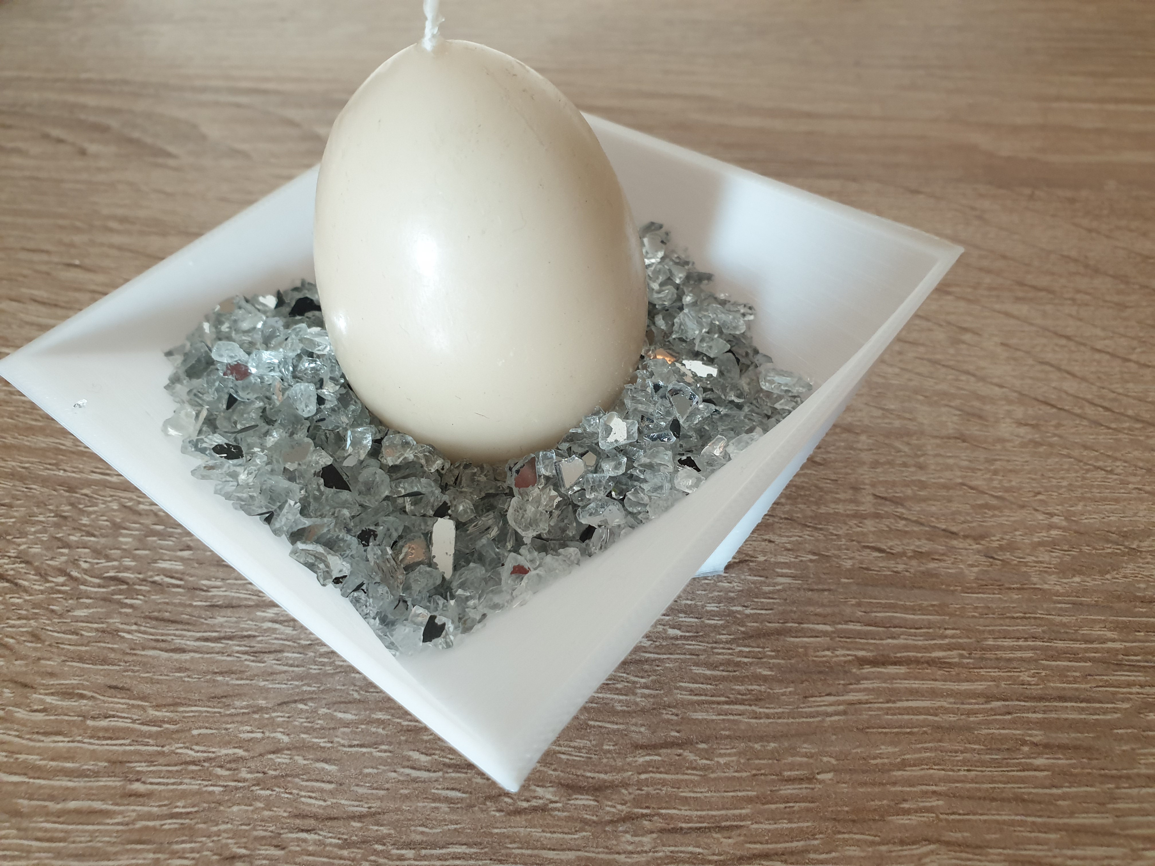 Verdrehte Dekoschale - Twisted decorative shell
