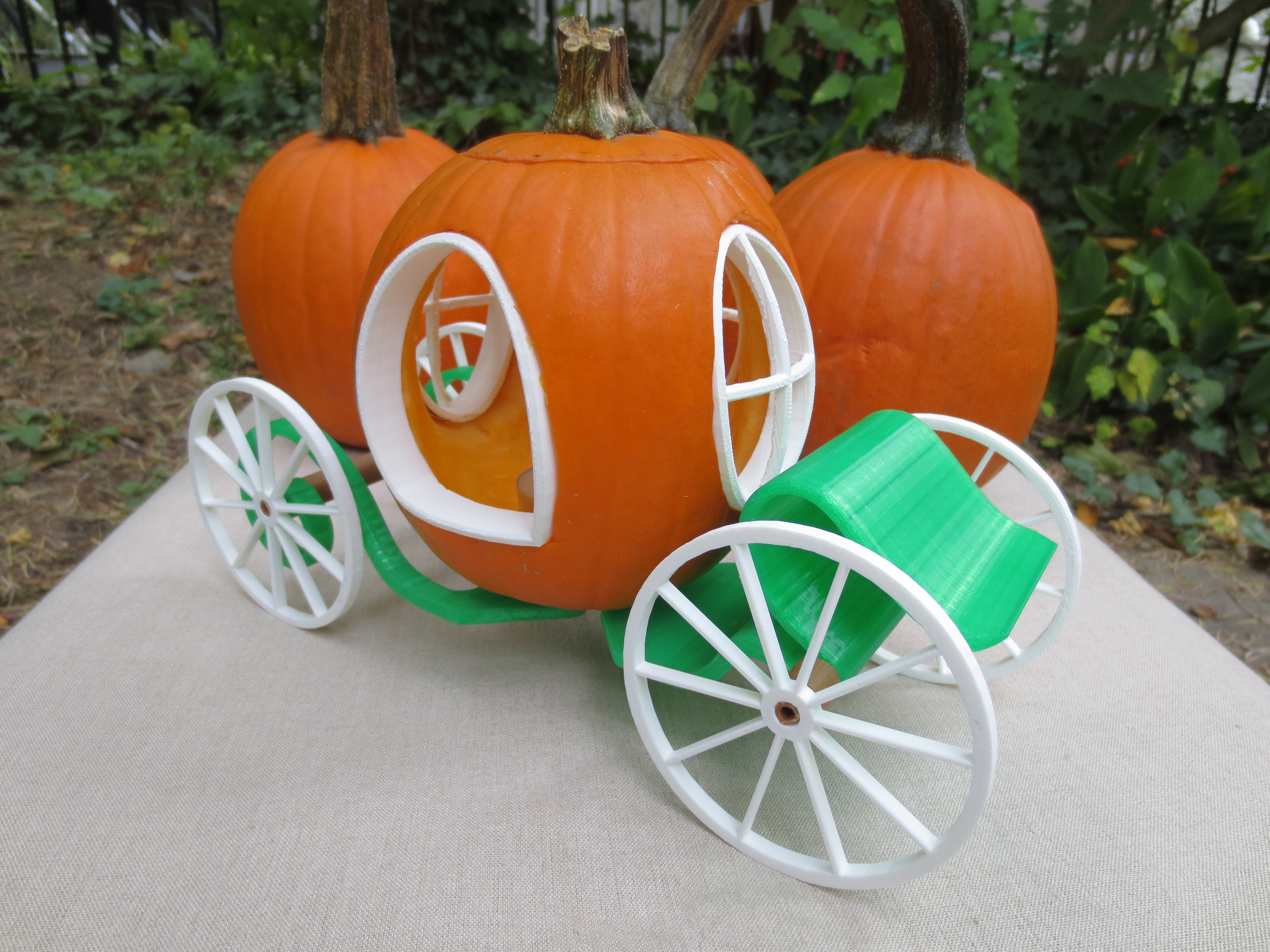 Enchanted Pumpkin Carriage