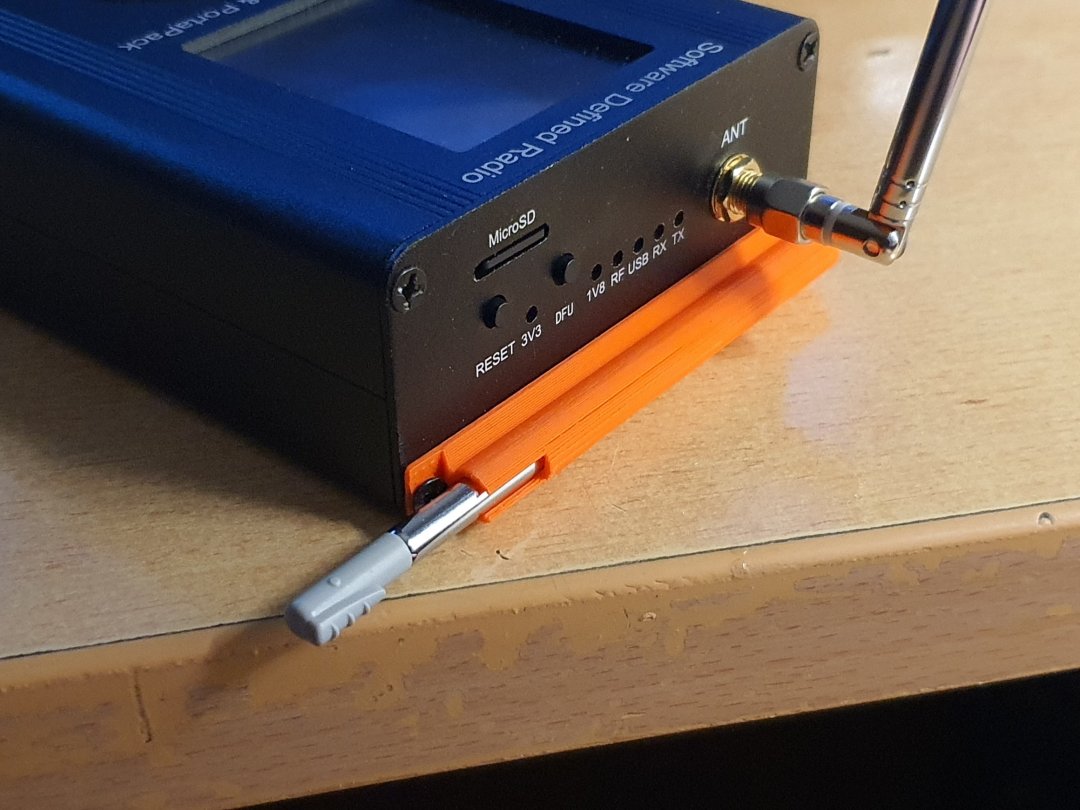 Stylus holder for Hackrf H1 Portapack