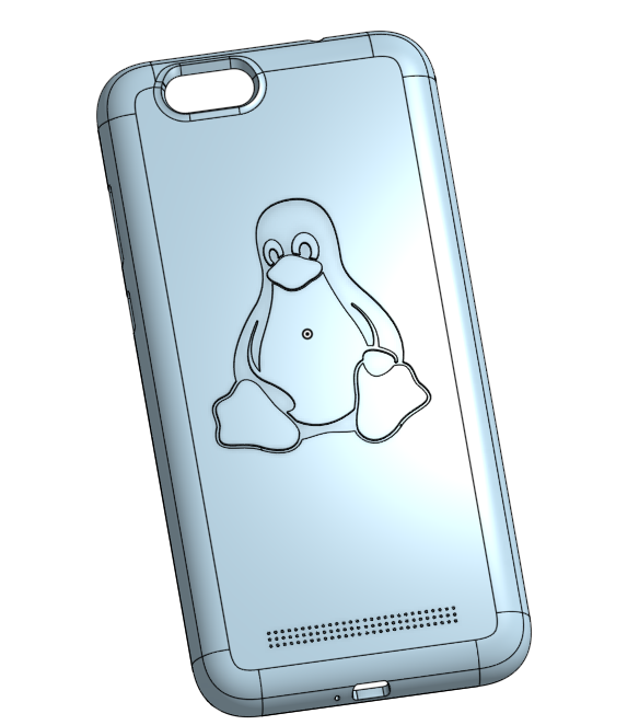 Open-design PinePhone Case