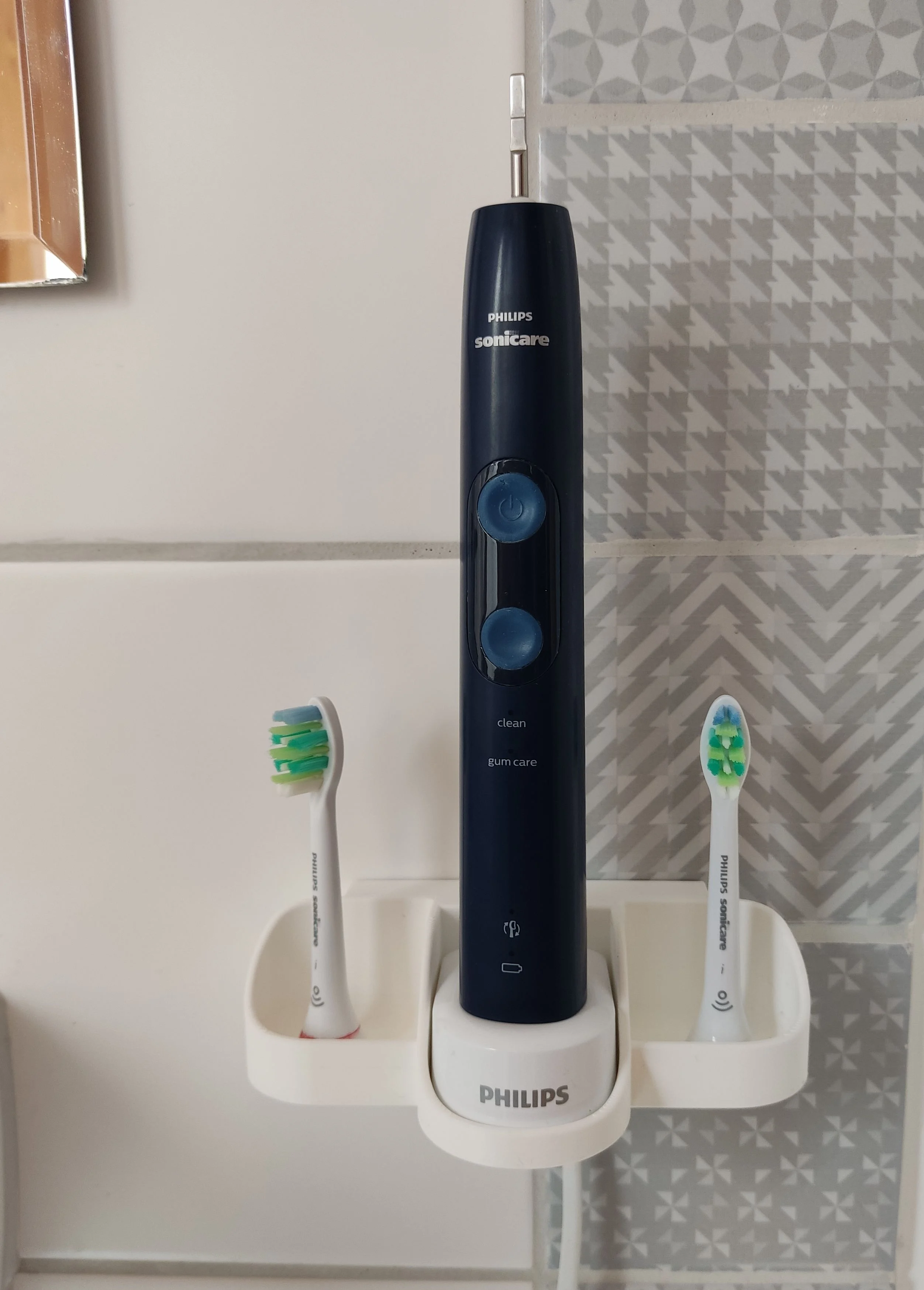 Philips Sonicare Toothbrush wallholder - Zahnbürste Wandhalter