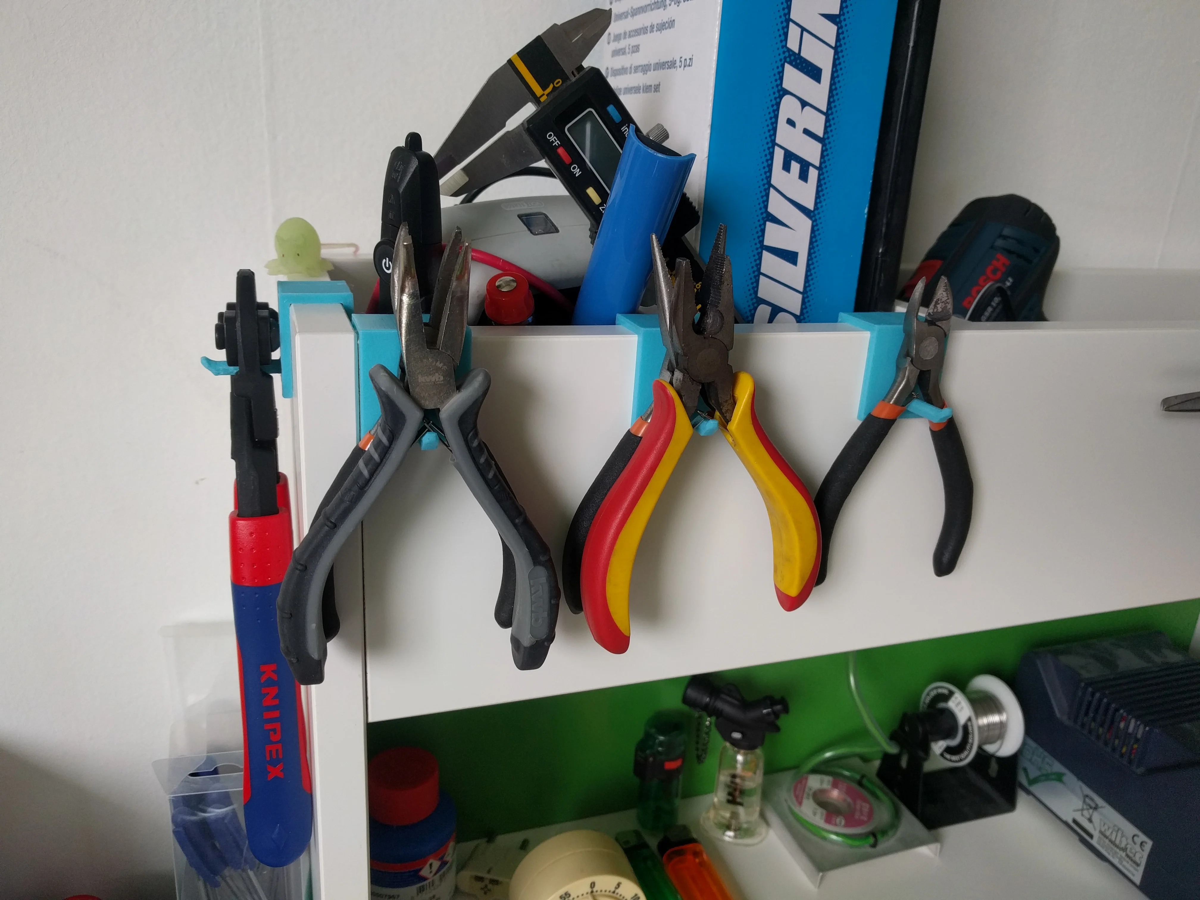 IKEA PÅHL Add-on unit tool hook + magnet clips