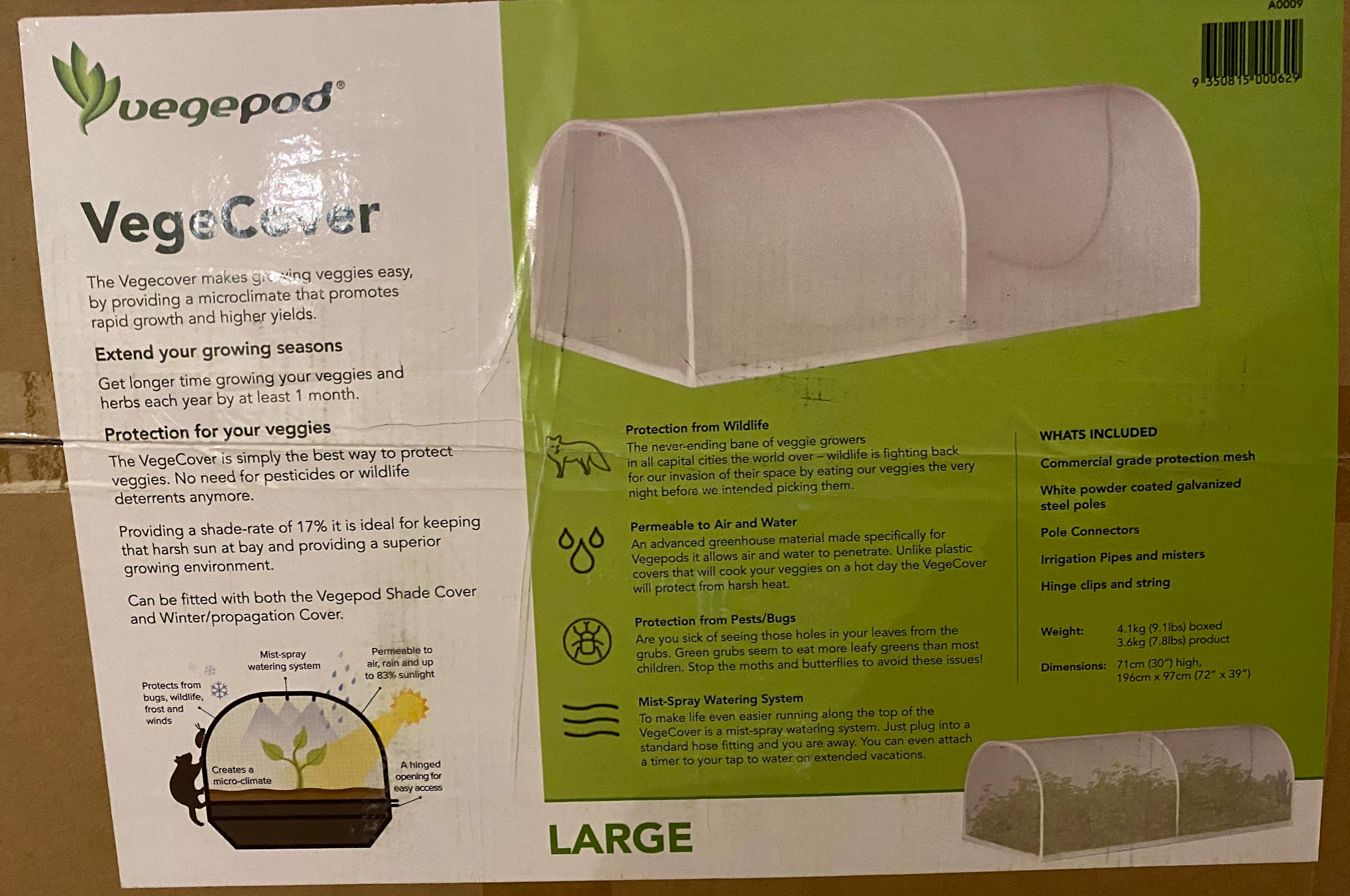 VegePod VegeCover Adapter