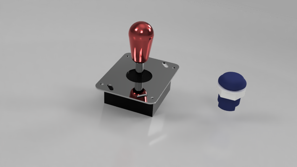 Arcade Joystick and Button