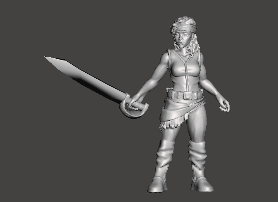 Zoe the Swashbuckler Adventurer