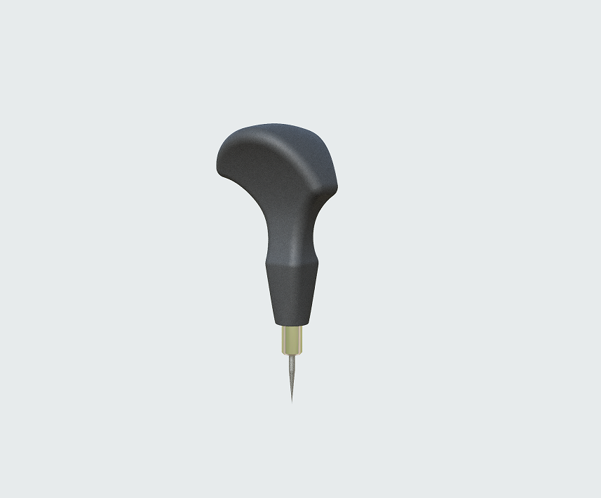 Awl with ergonomic handle