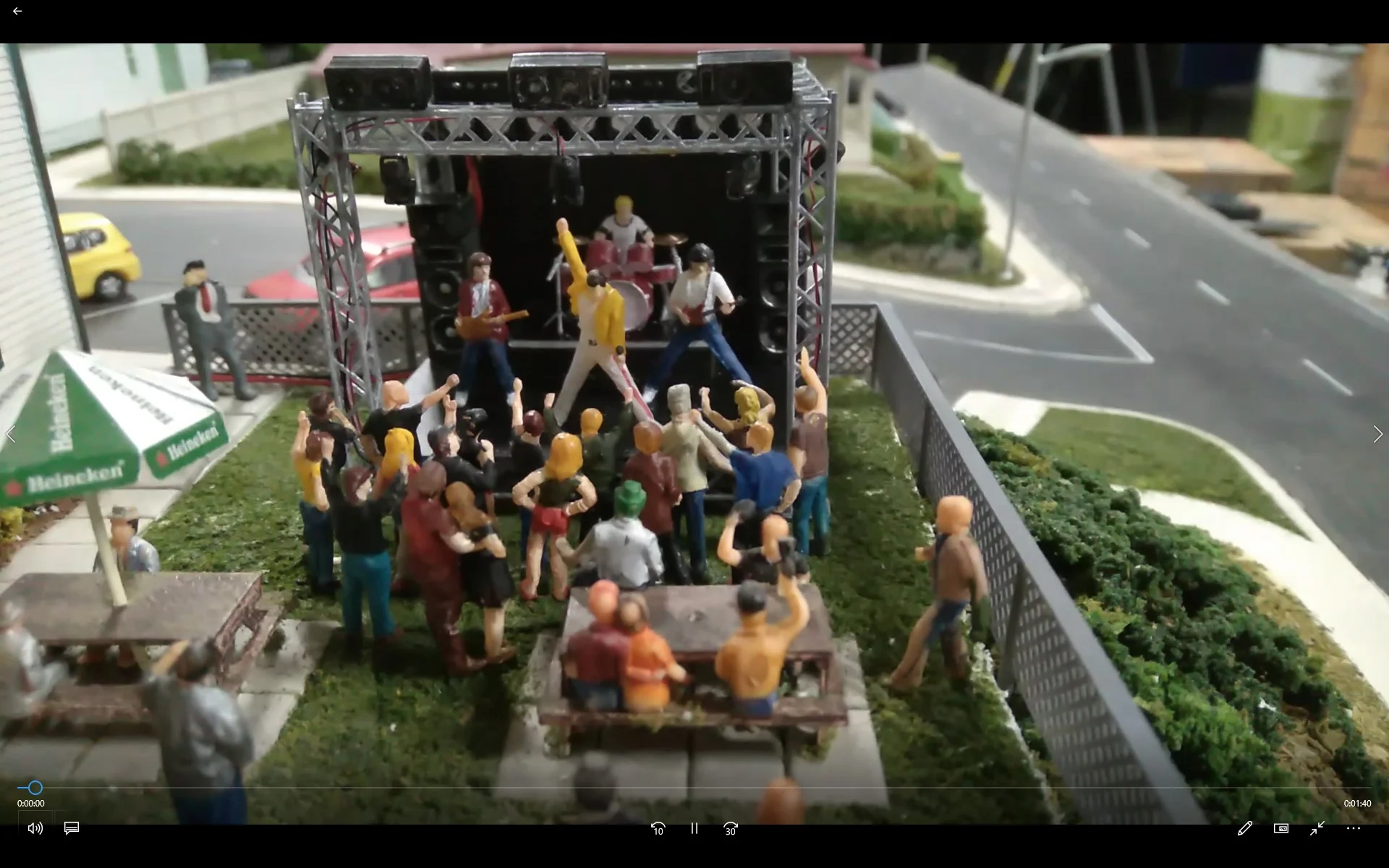 Ho Scale - Concert Stage