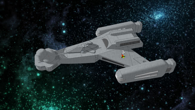 Klingon D5 1/1000