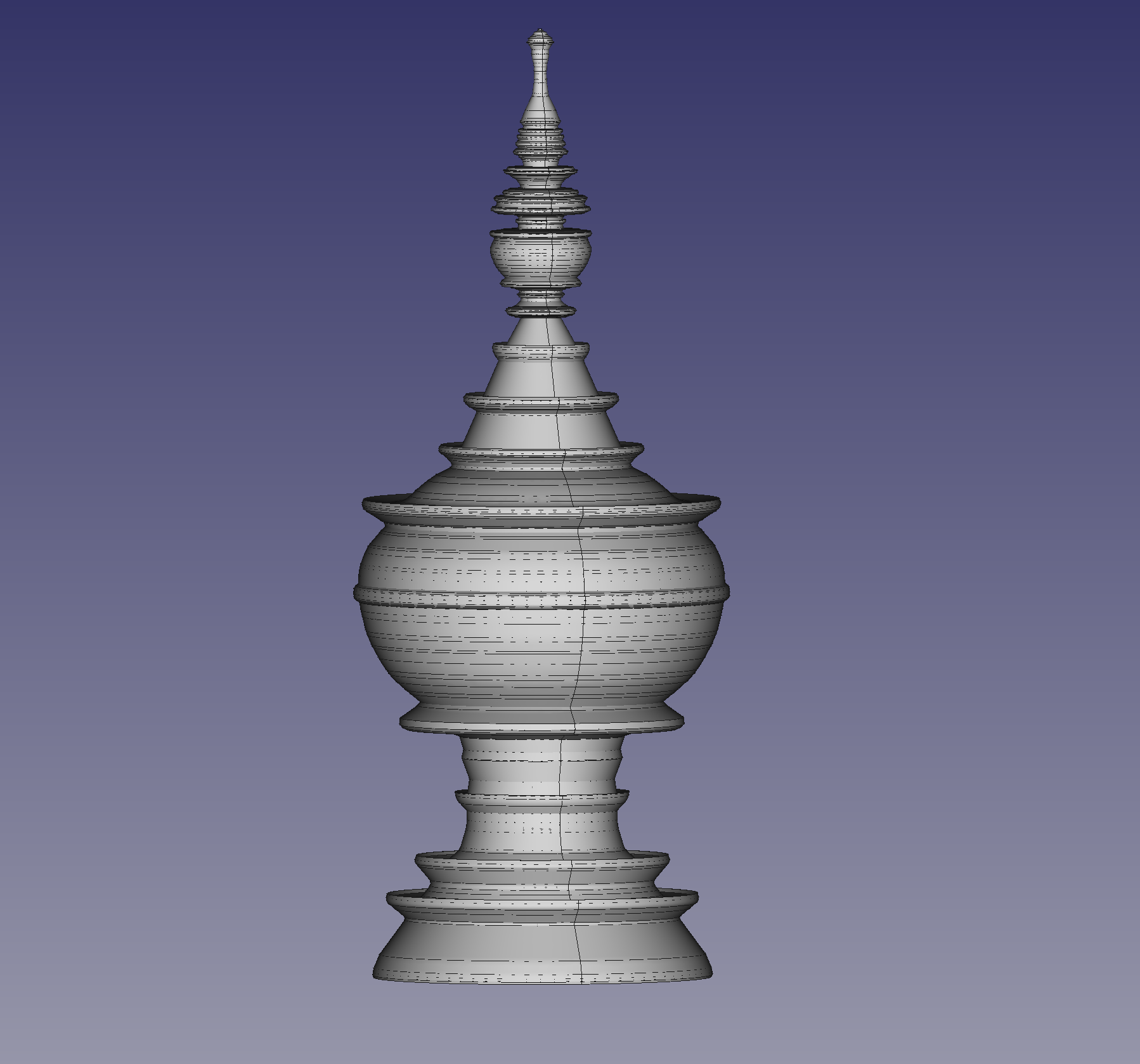 Hsun-Ok Lacquerware Myanmar offering bowl