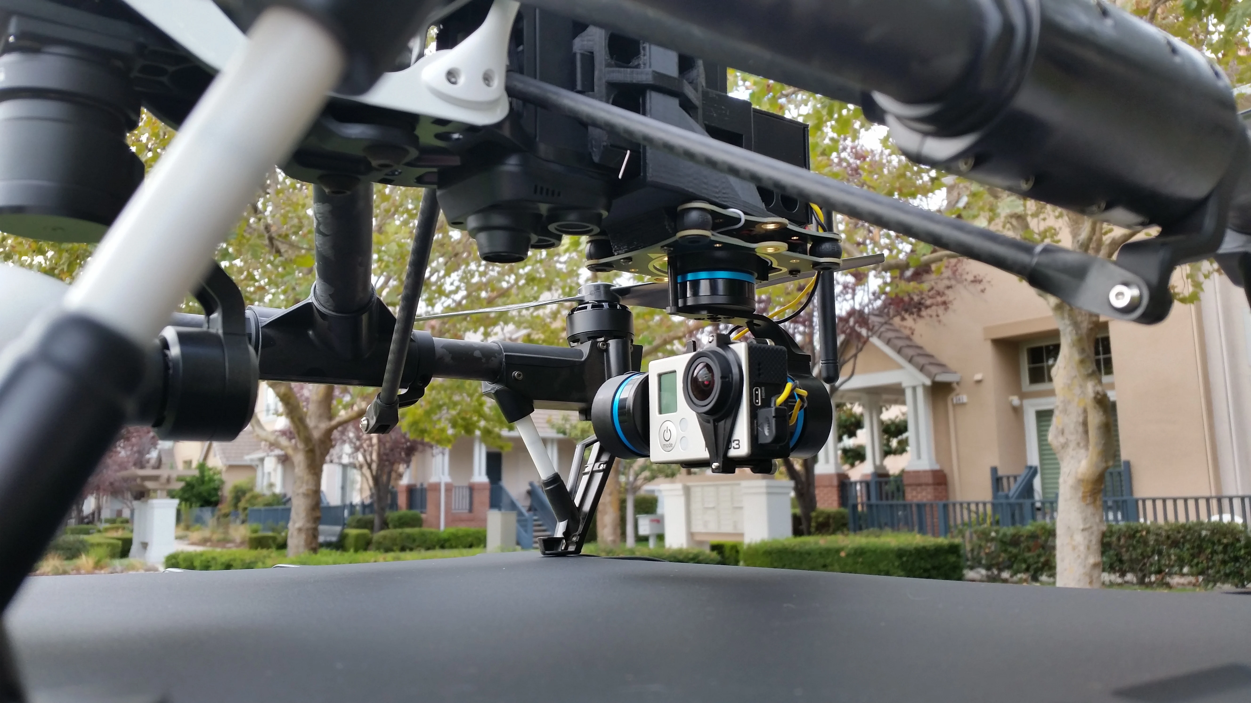 Gimbal Mount plate for DJI Inspire 1