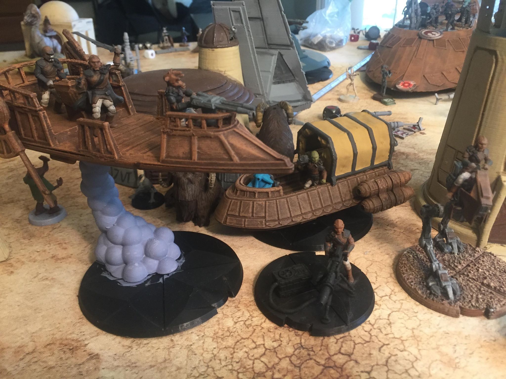 Skiff Gunners/Crew (star wars legion scale)