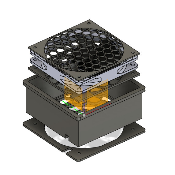 IKEA LACK Enclosure Fan + Hepa Filter