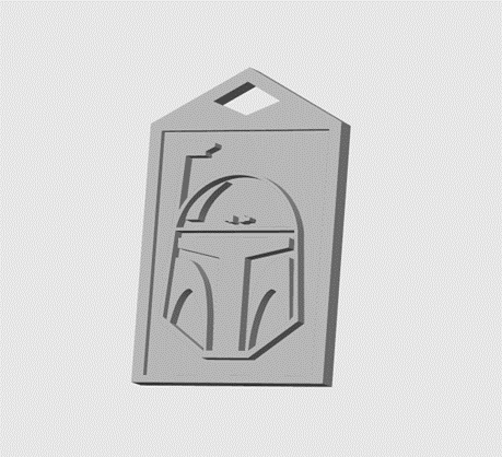 Boba Fett Keychain