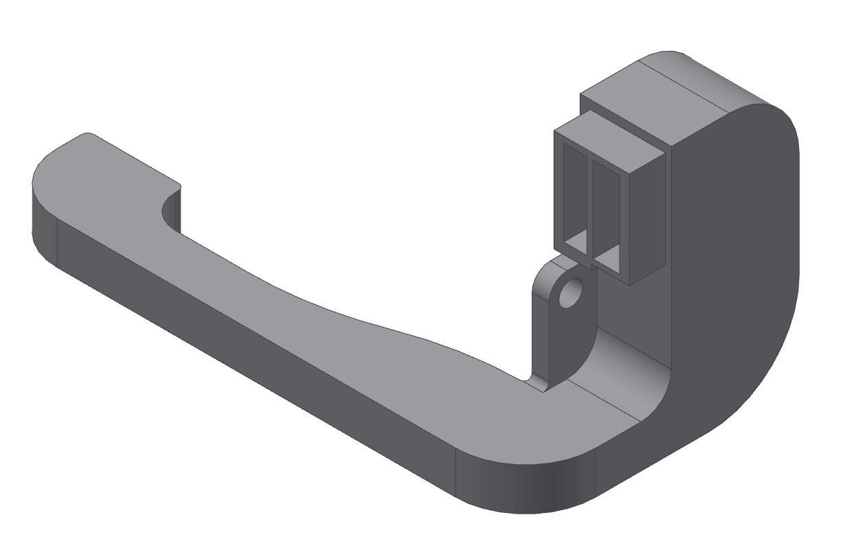 FlashForge Dreamer Stock Duct Modification