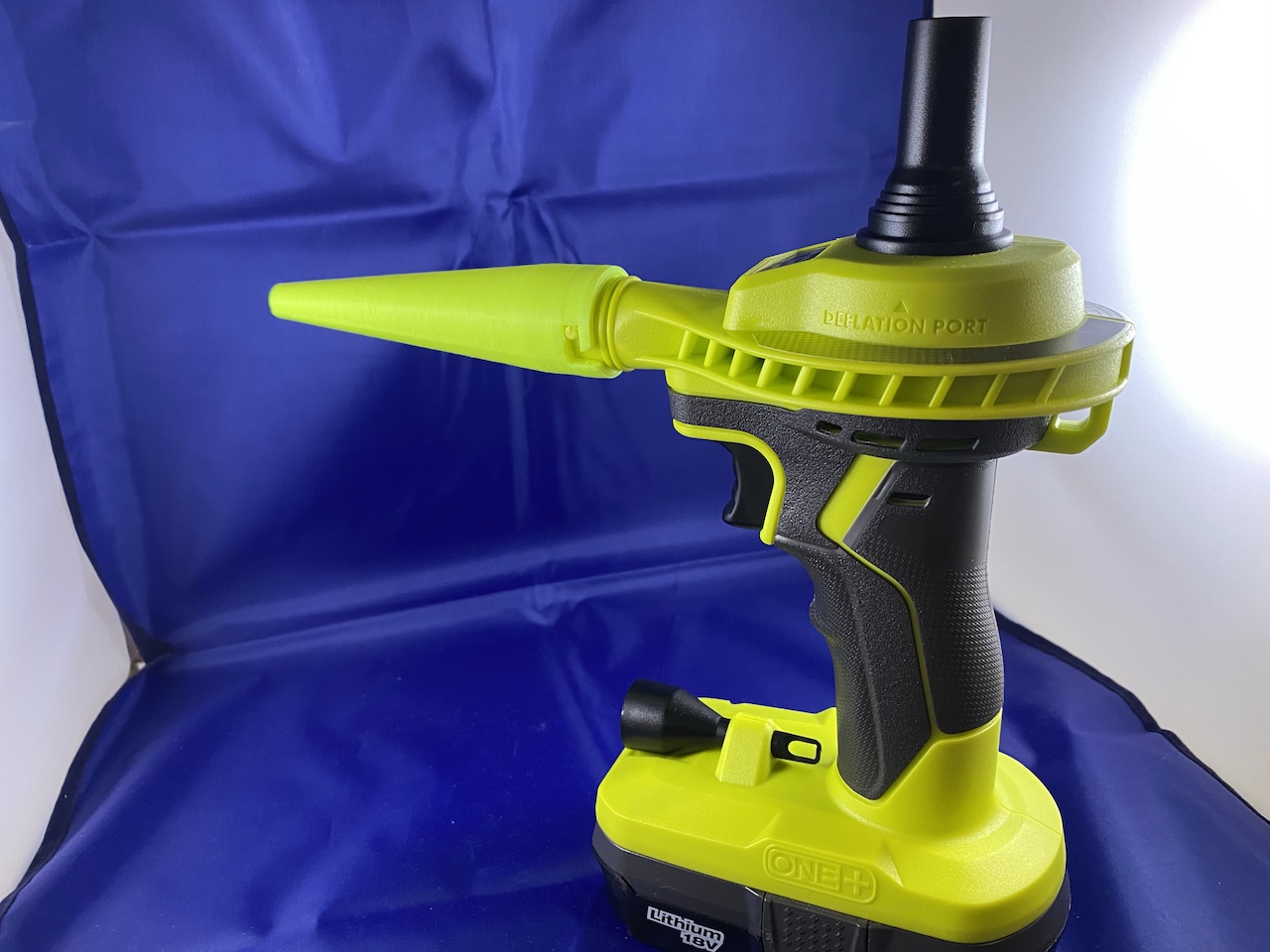 Ryobi Inflator Nozzle for tight spaces