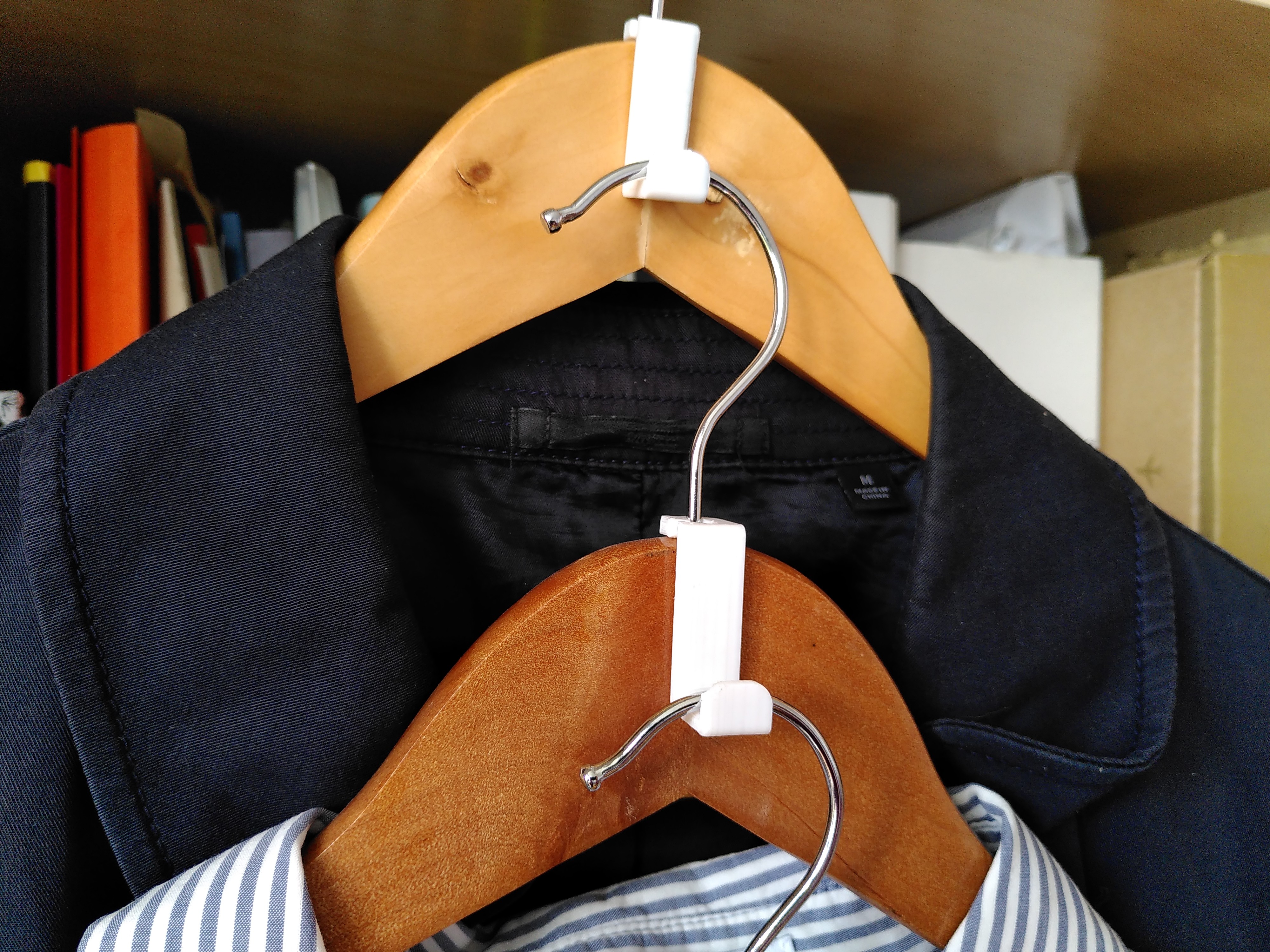 Coat hanger extender hook