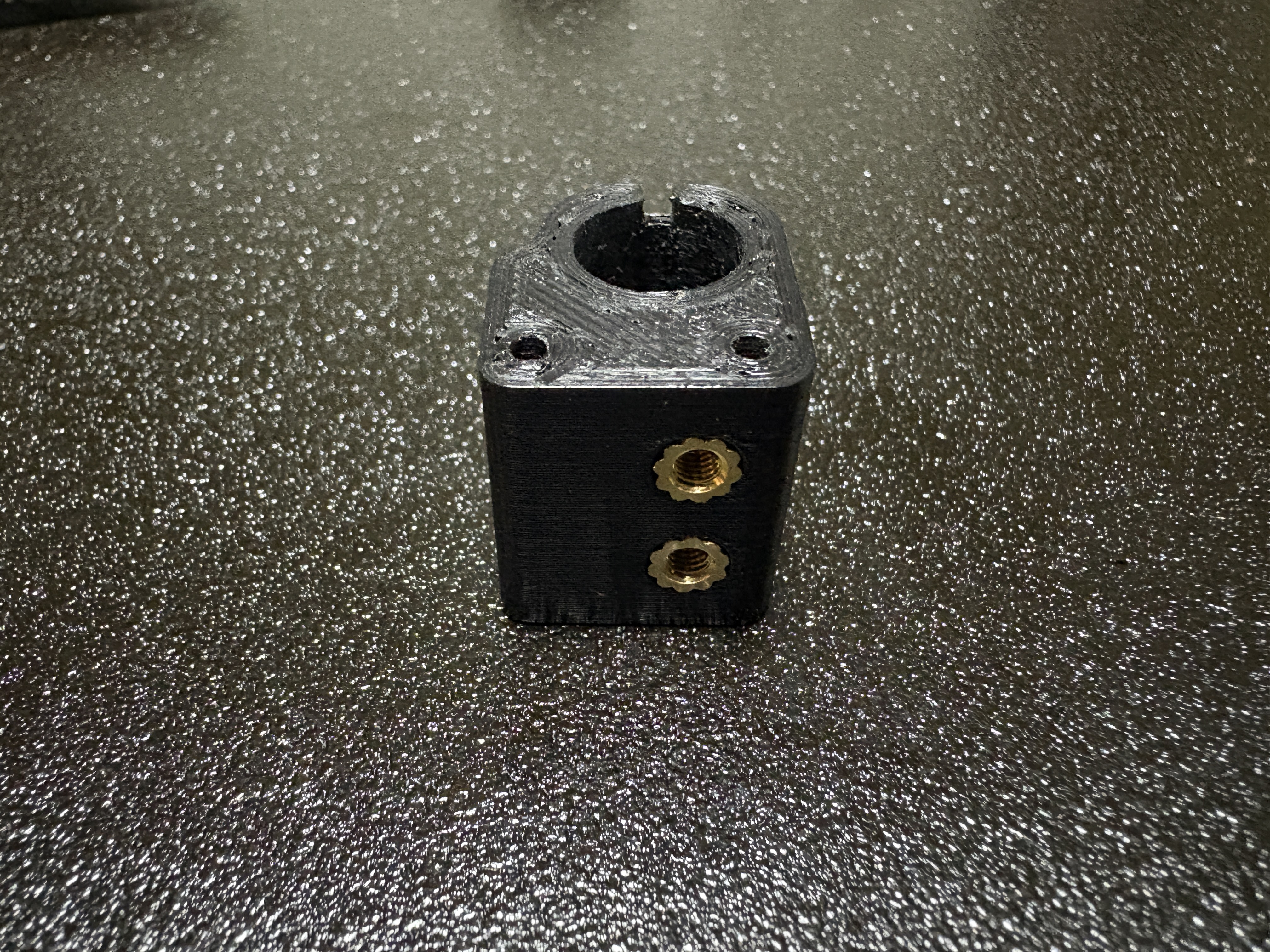 Voron V2.4 Aliexpress CNC AB Drive 3D printed cable chain mounting insert fix