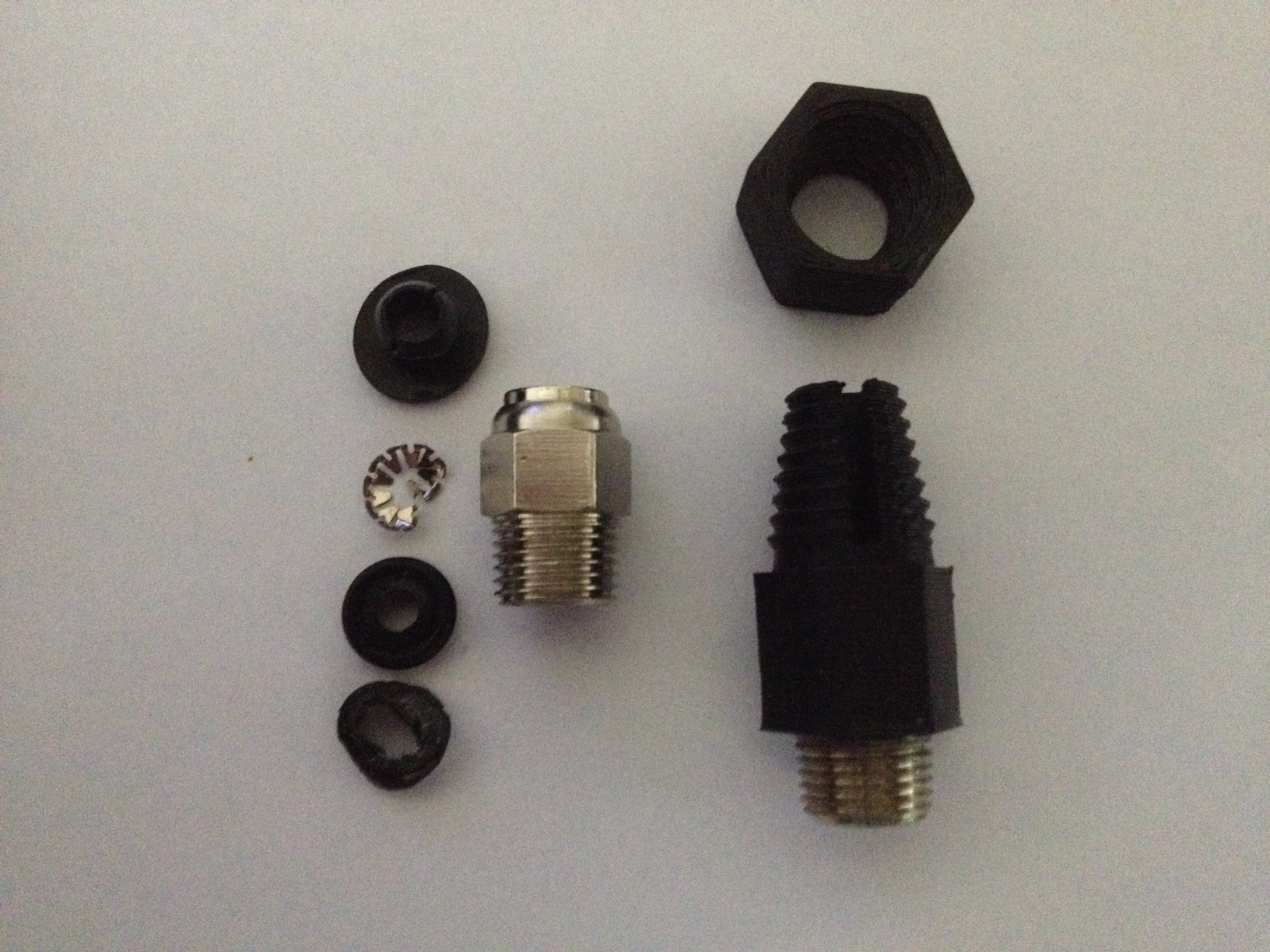 Tapered thread bowden coupling PC4-M5, PC4-M6, PC4-M10