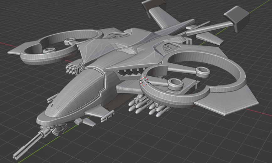 Articulated AT-101 RDA Seawasp (WIP)