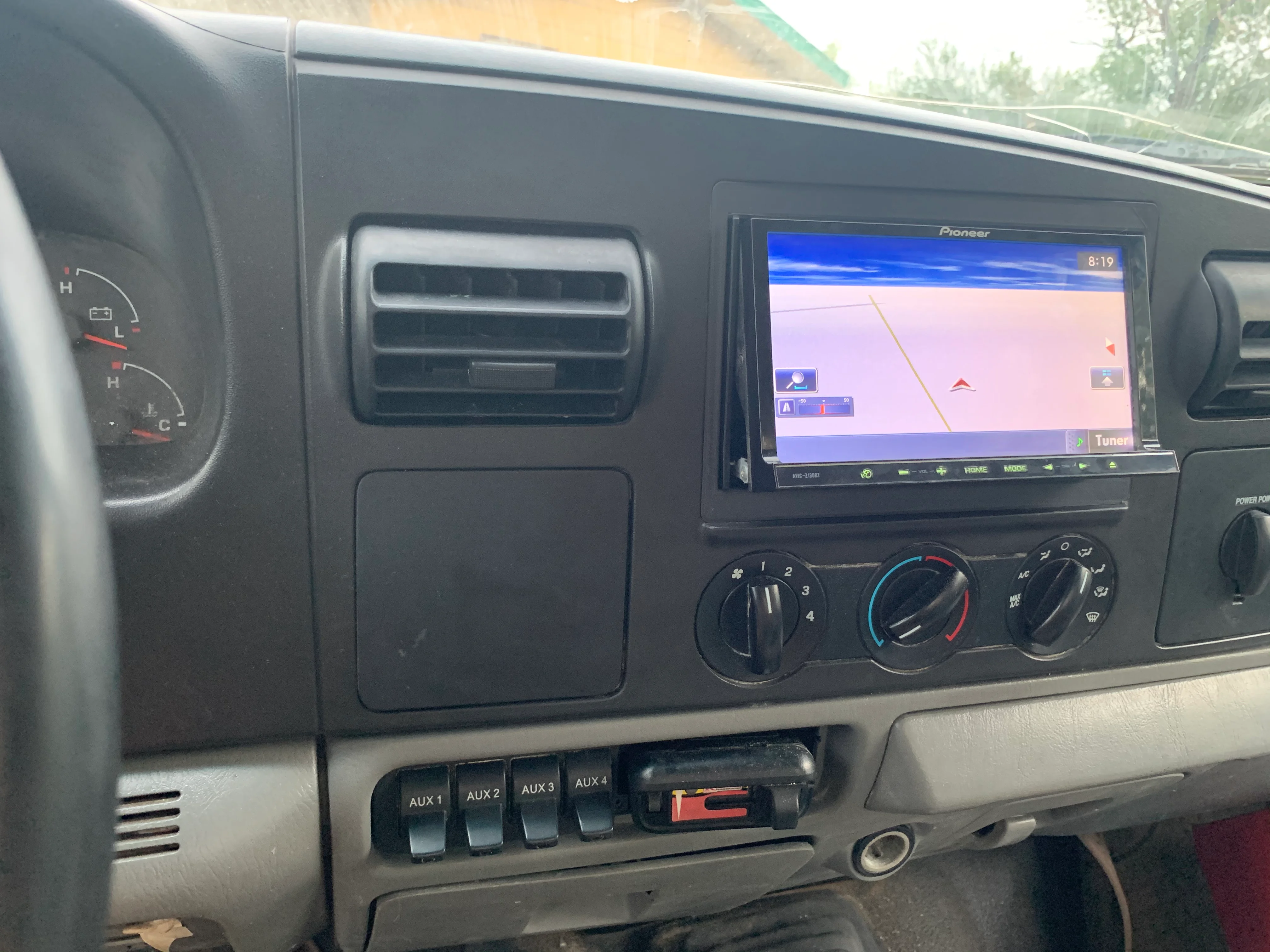 Ford double din bezel