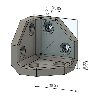 A couple of corner Brackets