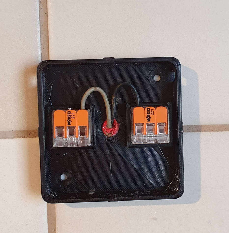 Low-Profile Wago 221 Junction box *Edit (incl. Earth)