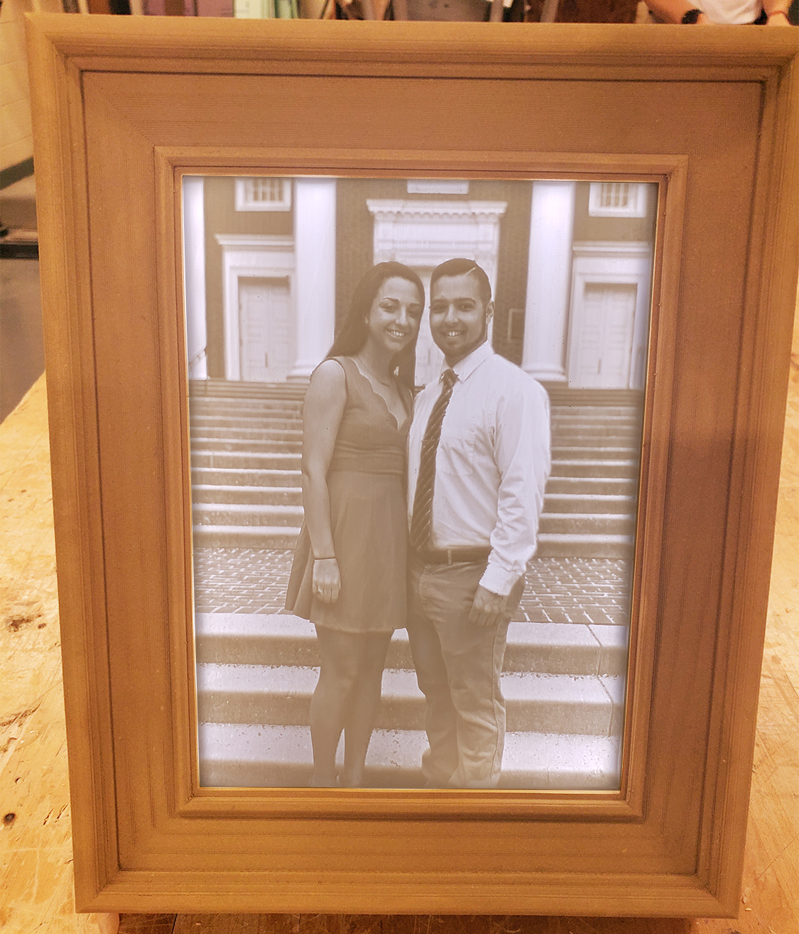Lithophane LED Frame
