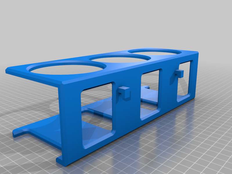 SPRAY-CAN HOLDER FOR TOOLBOX/PERFORATED WALL