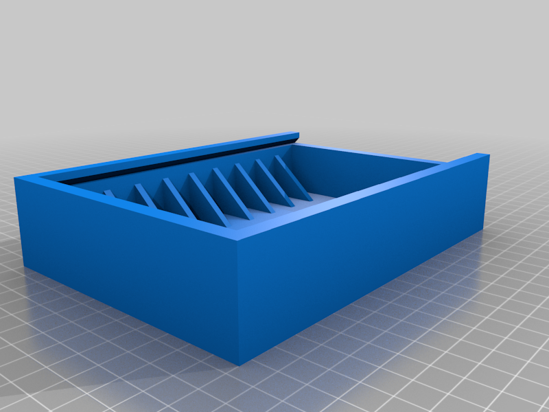 KME 1x4 stone organizer box