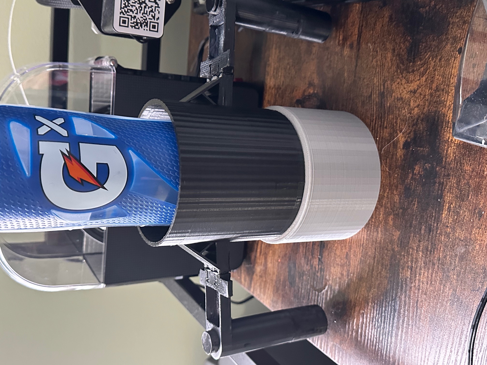 Adaptive Cup holder for ALS, MS, or any Neuromuscular disease.
