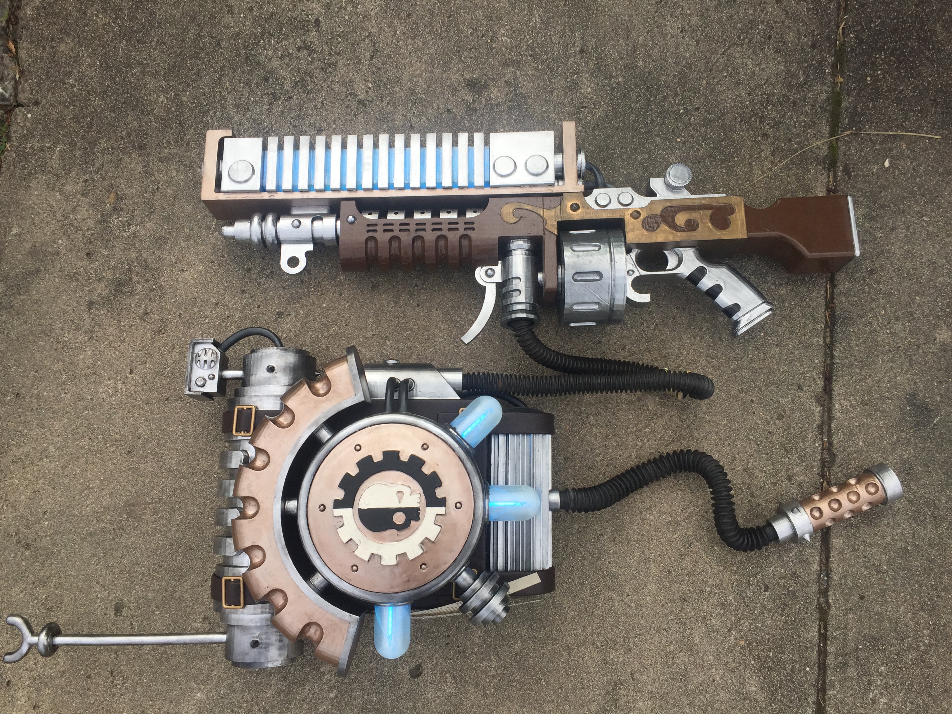 40K Skitarii Ranger Arc Rifle Backpack Cosplay