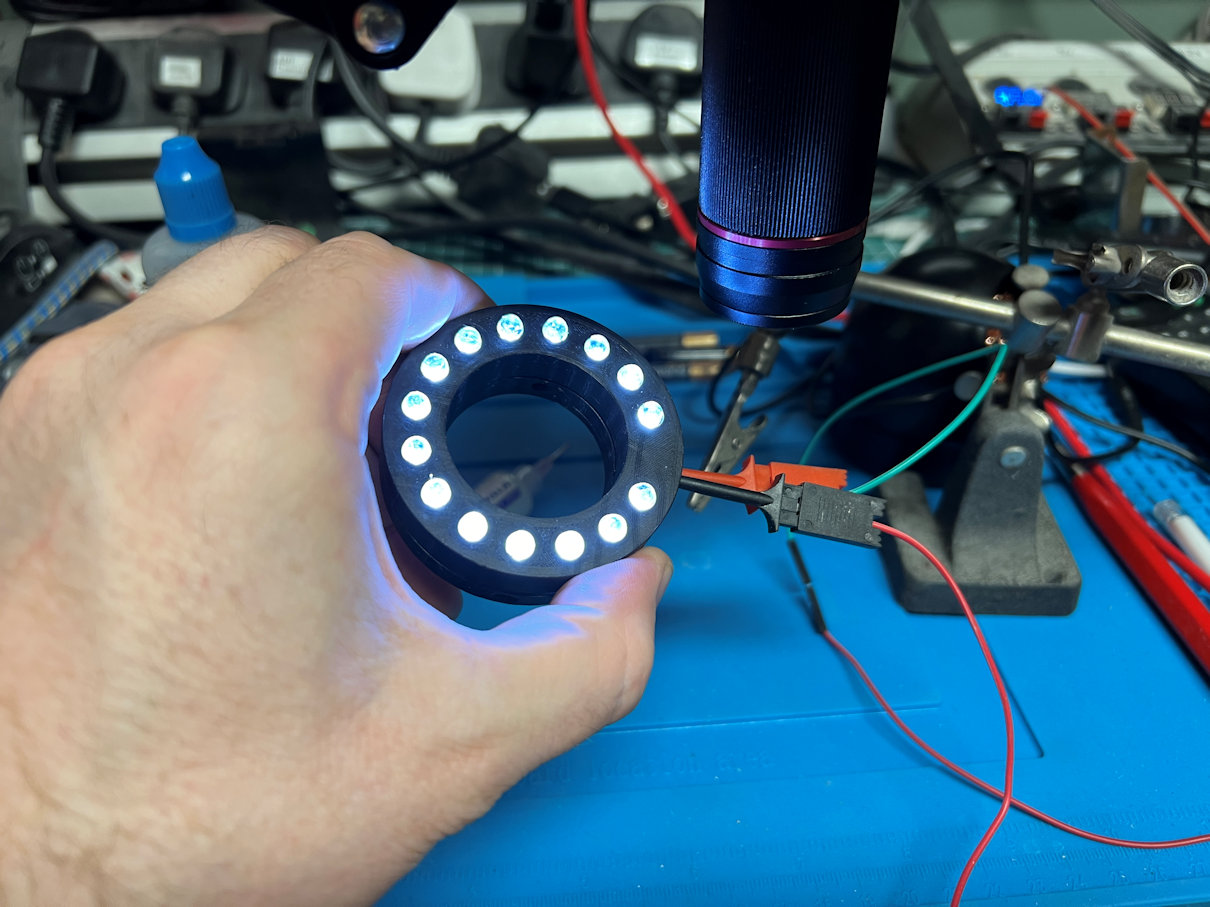 35mm Microscope LED Ring Light