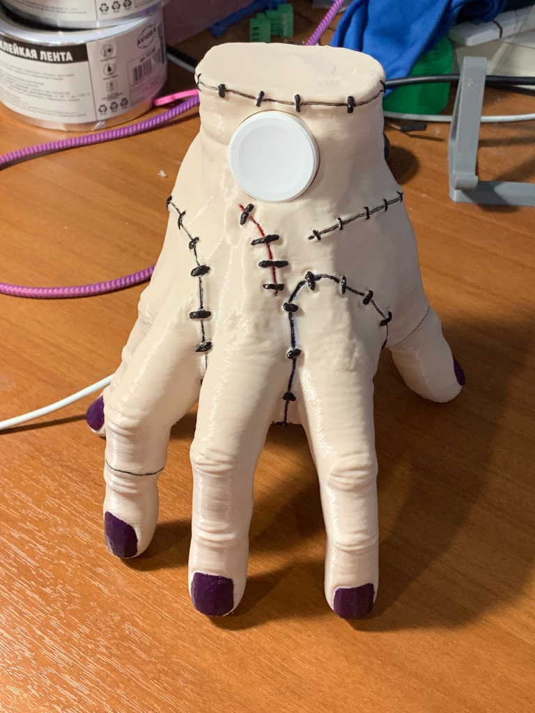 Wednesday Thing Apple Watch charger