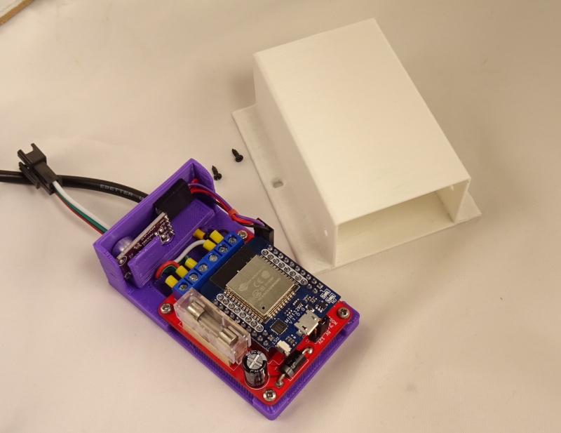 Outdoor Case For Wemos ESP32 LED Driver