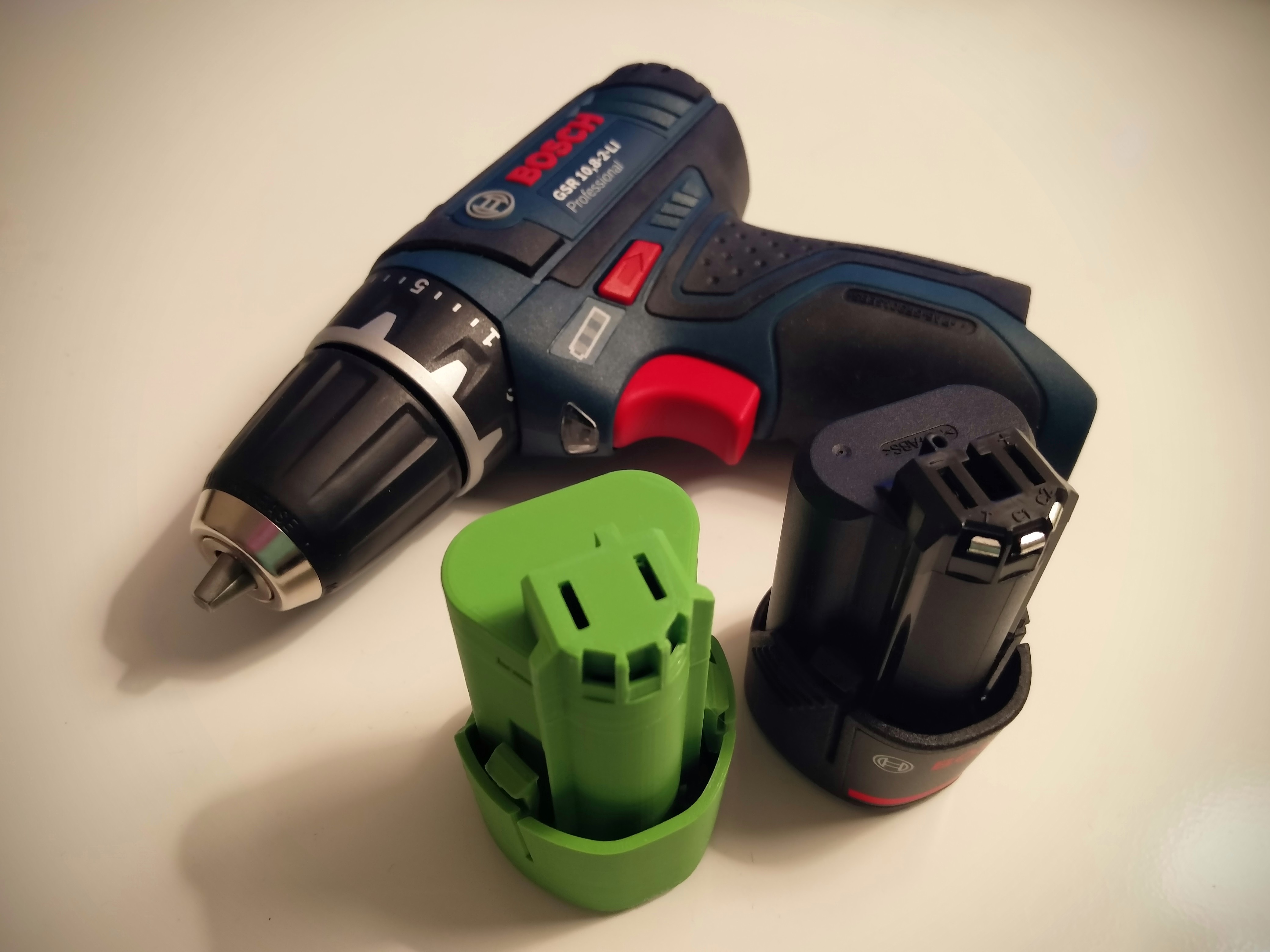 Bosch Blue 10.8 volt battery container
