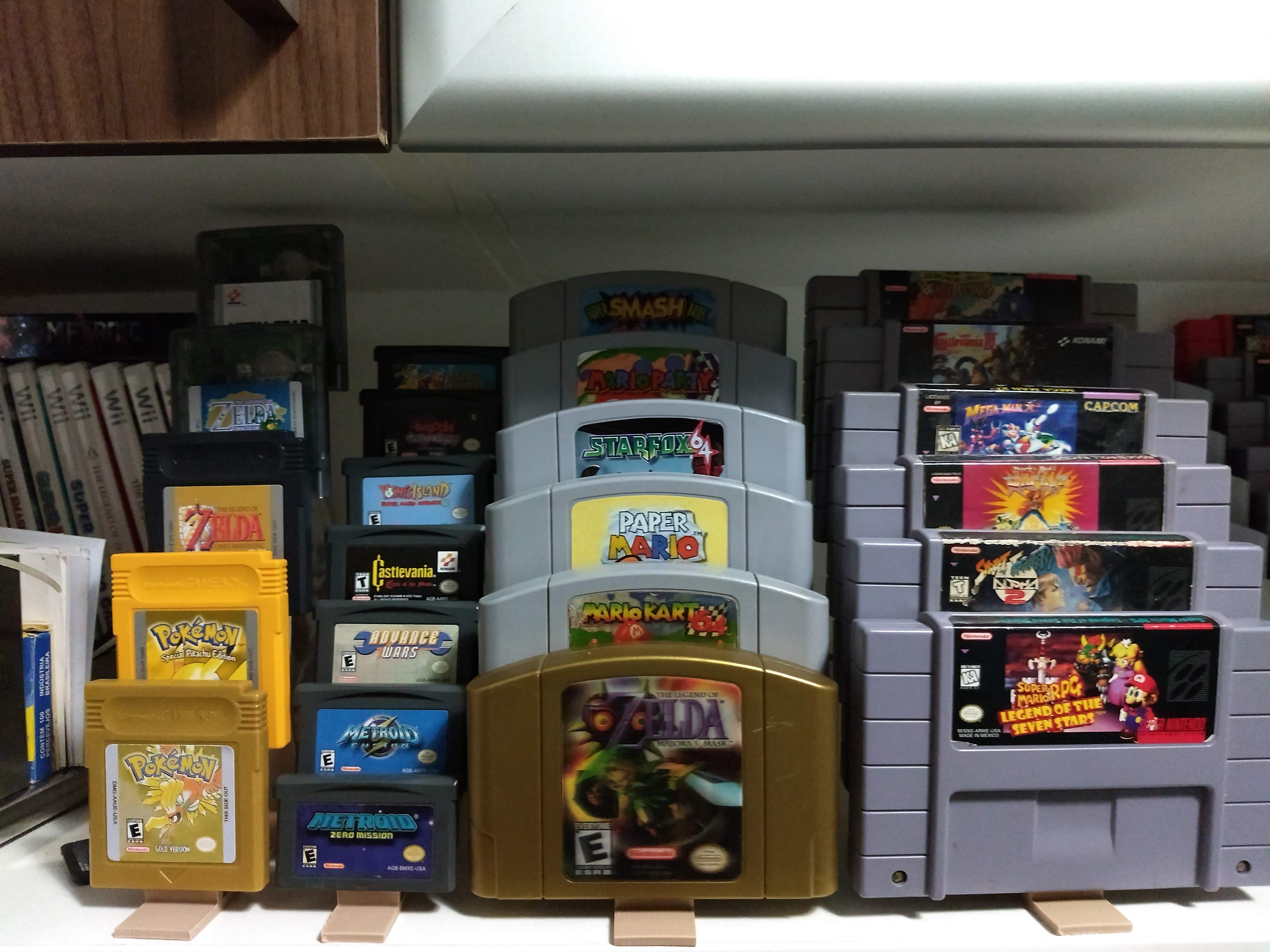 cartridge stand for retrogame