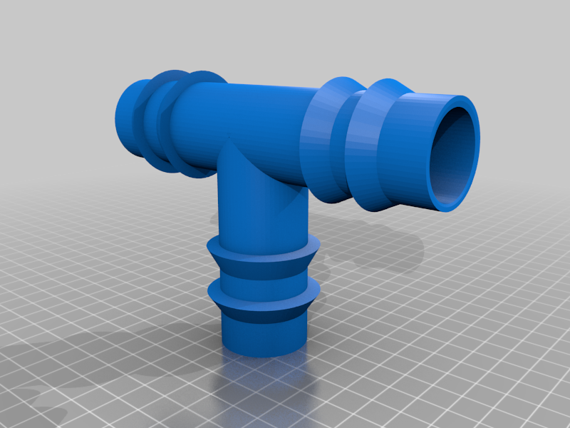 T pipe connection