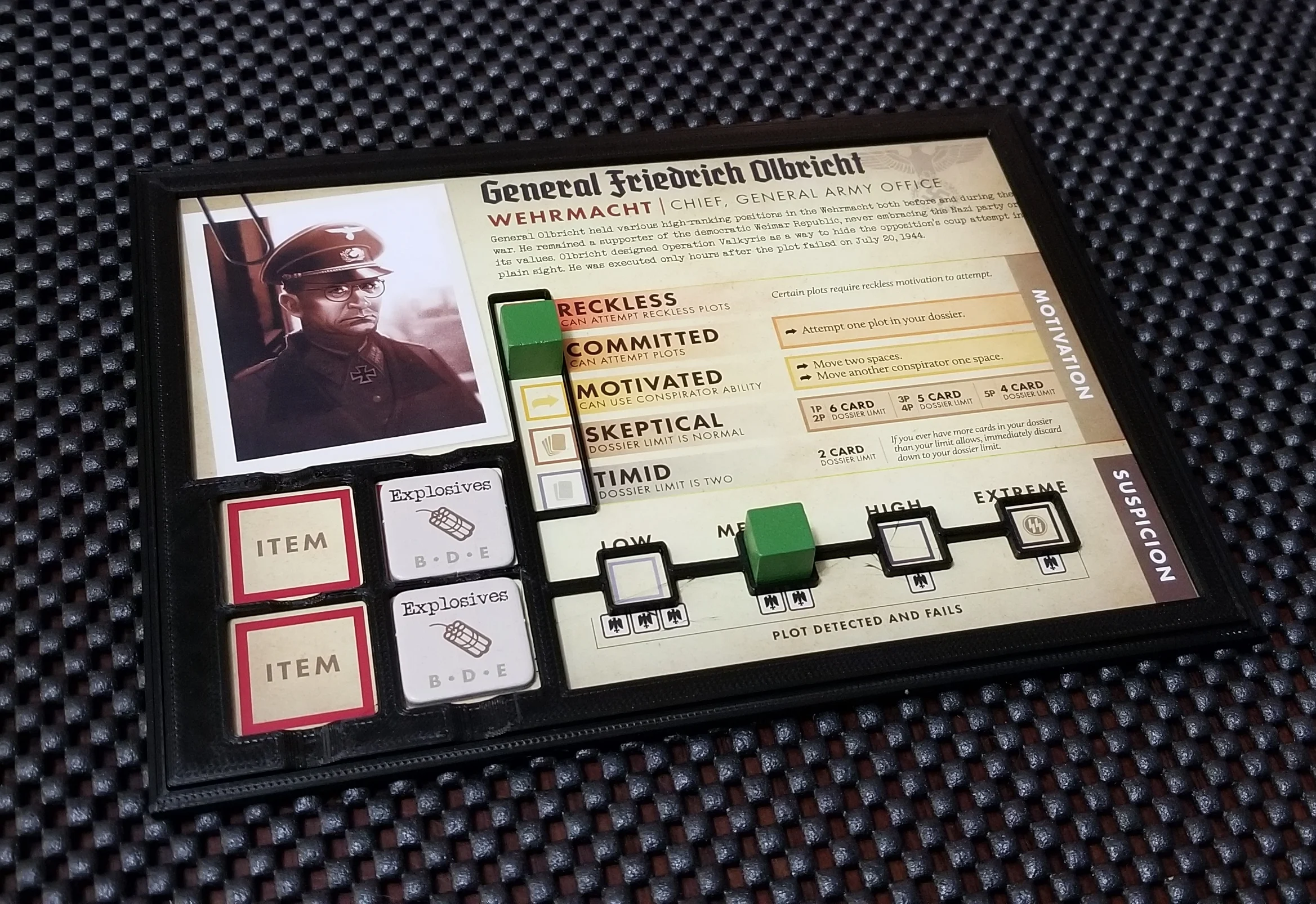Black Orchestra - Character Card Dash