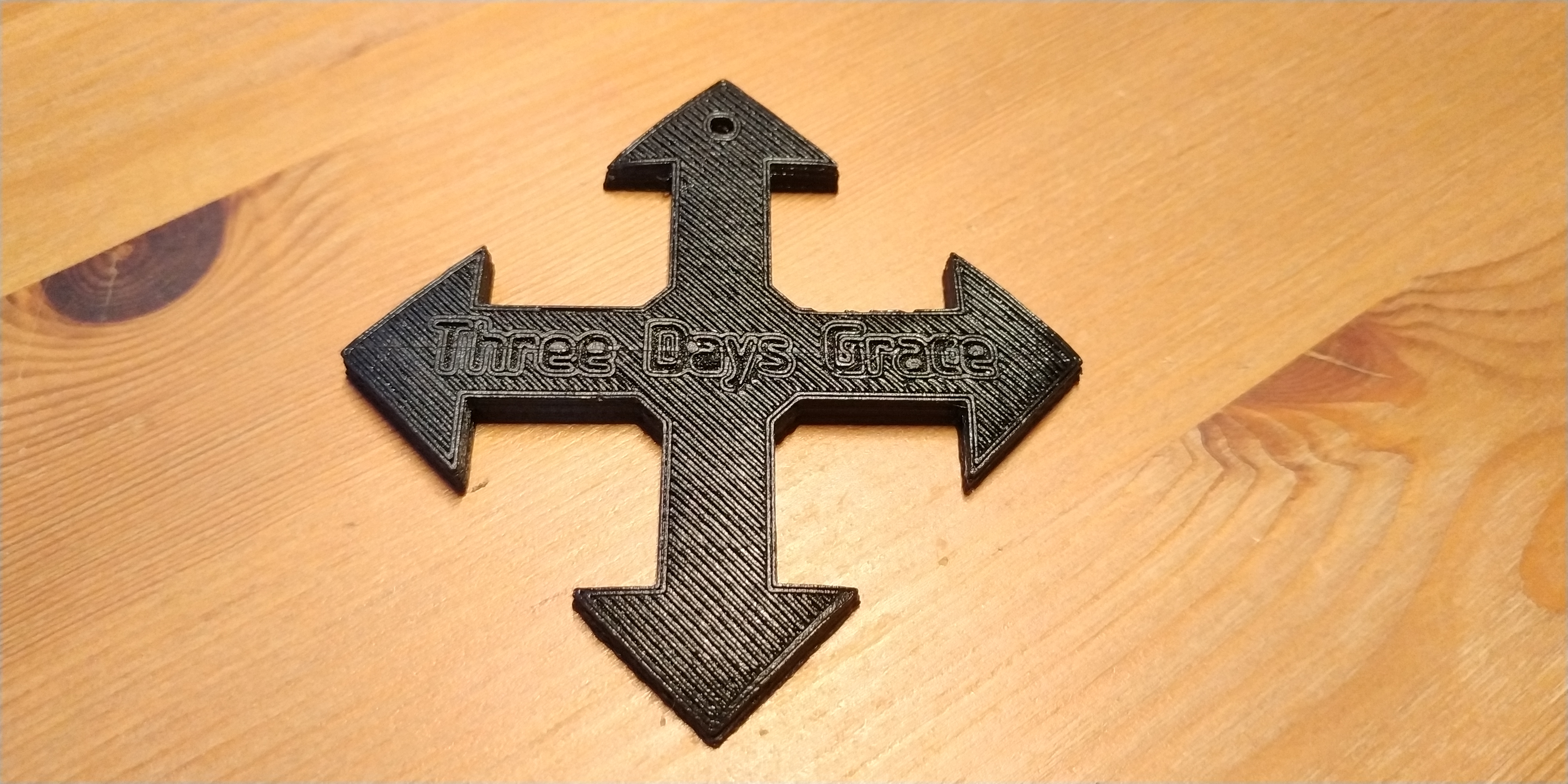 Three Days Grace Outsider Keychain