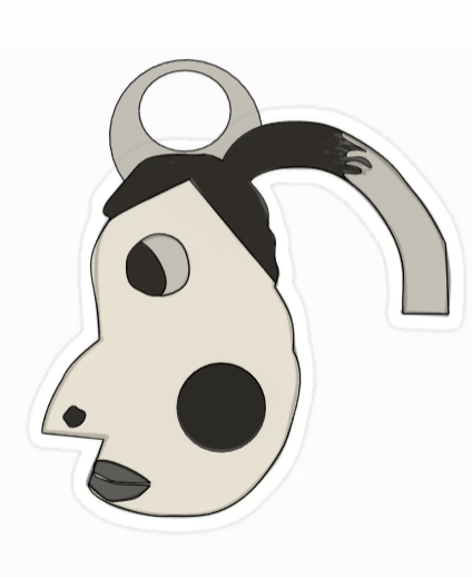 Hyperpigmentation with keychain
