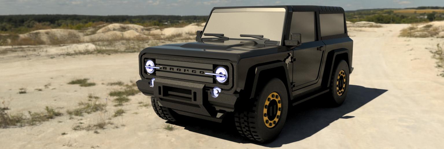 2020 Ford Bronco - ready to print