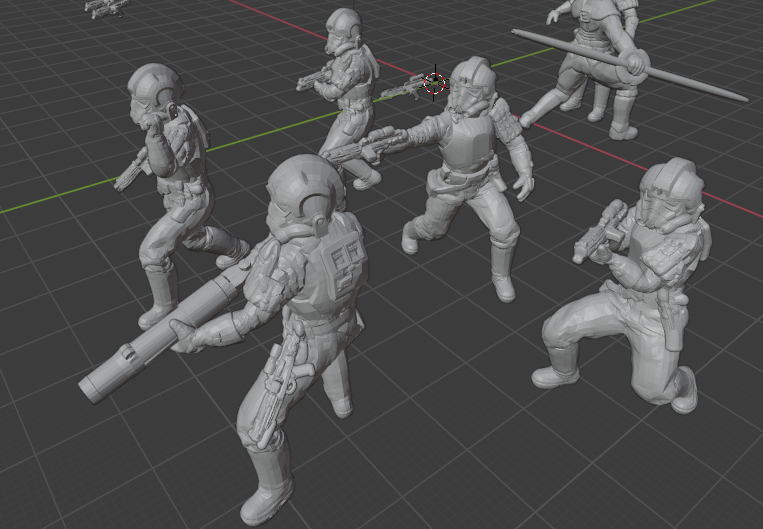 Imperial Special Forces (star wars legion scale)
